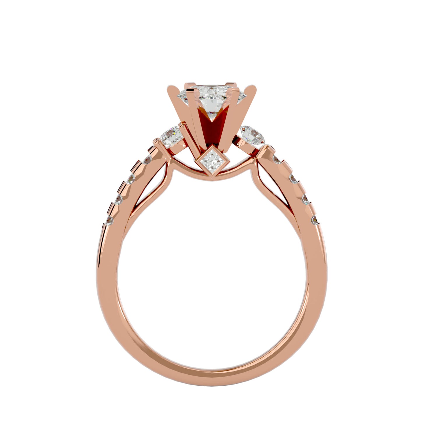 Emilia diamond engagement ring