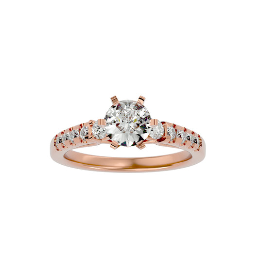 Emilia diamond engagement ring