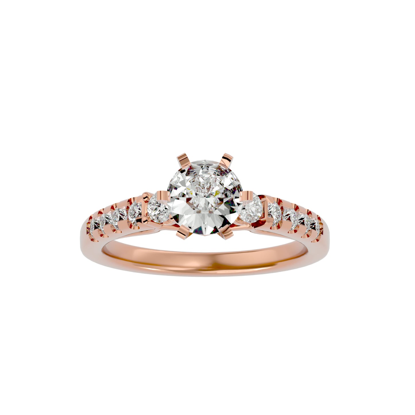 Emilia diamond engagement ring