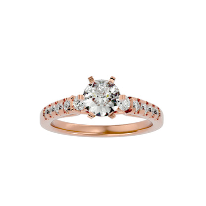 Emilia diamond engagement ring