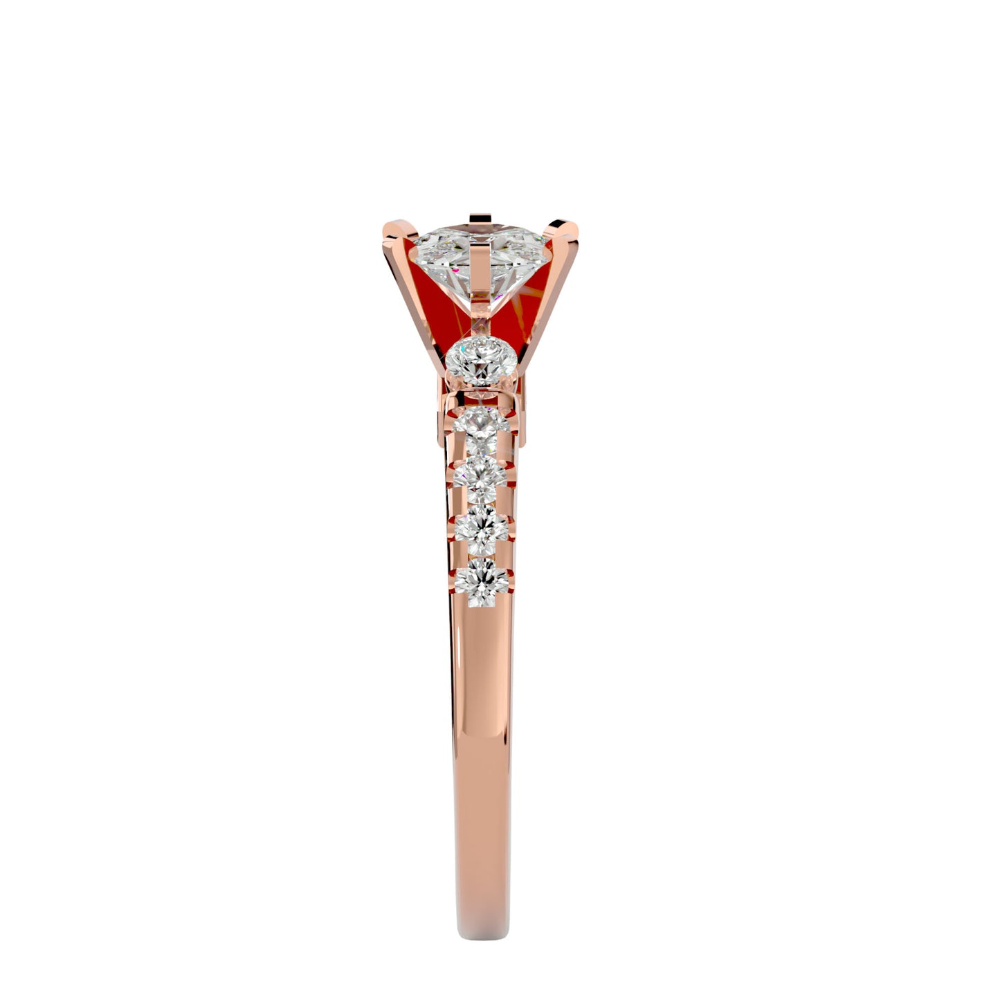 Emilia diamond engagement ring