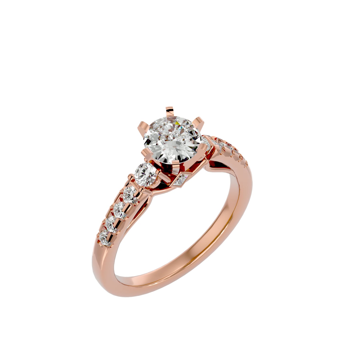 Emilia diamond engagement ring