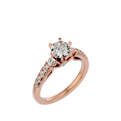Emilia diamond engagement ring