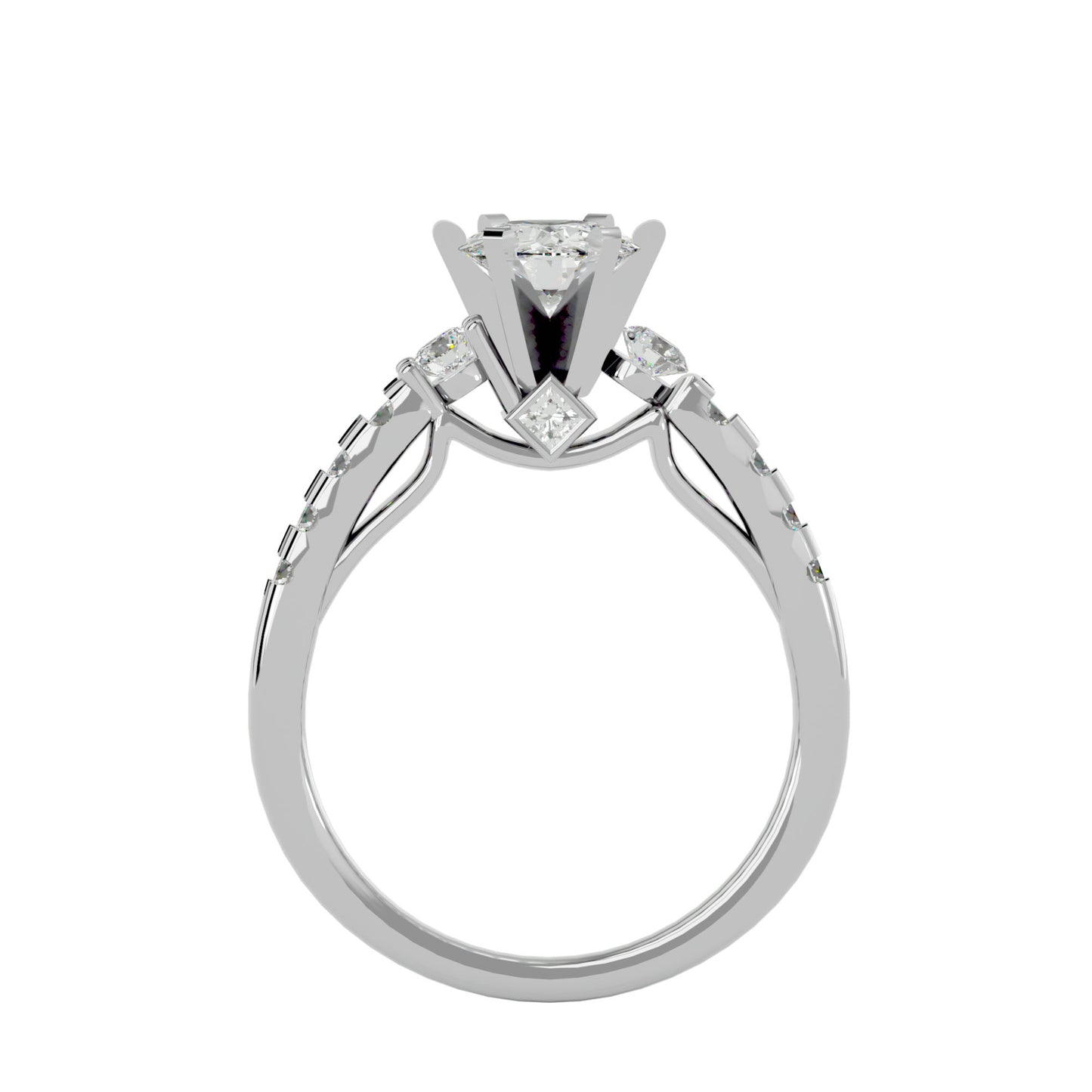 Emilia diamond engagement ring