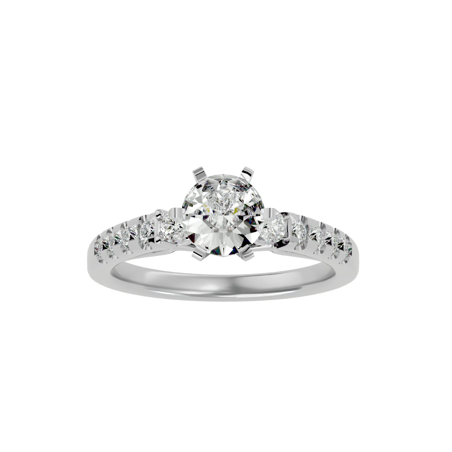 Emilia diamond engagement ring