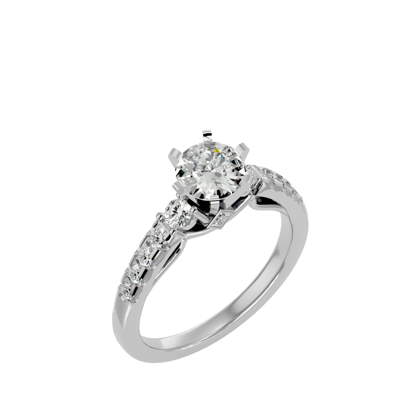 Emilia diamond engagement ring