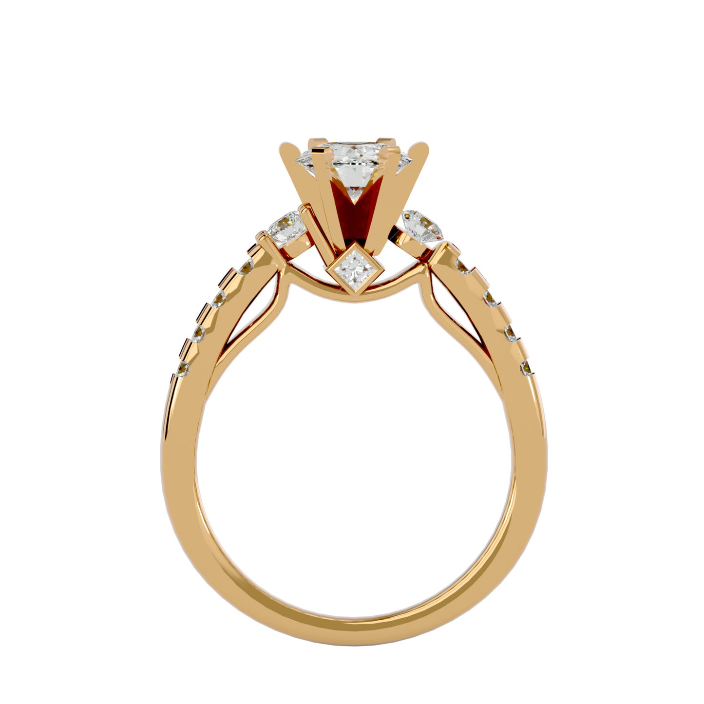 Emilia diamond engagement ring