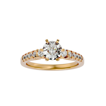 Emilia diamond engagement ring
