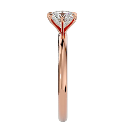 Vamika six prong diamond engagement ring