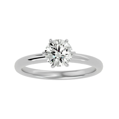 Vamika six prong diamond engagement ring