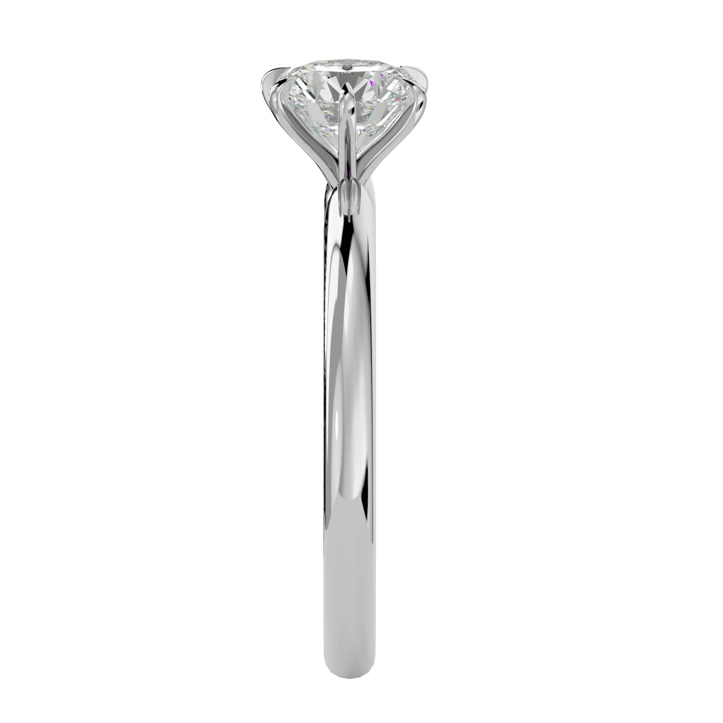 Vamika six prong diamond engagement ring