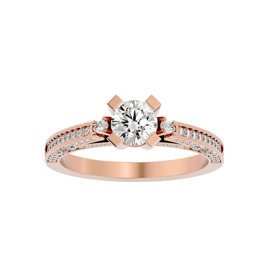 Ruvina diamond engagement ring