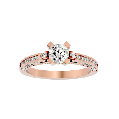 Ruvina diamond engagement ring