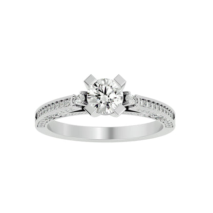 Ruvina diamond engagement ring