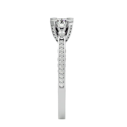 Ruvina diamond engagement ring
