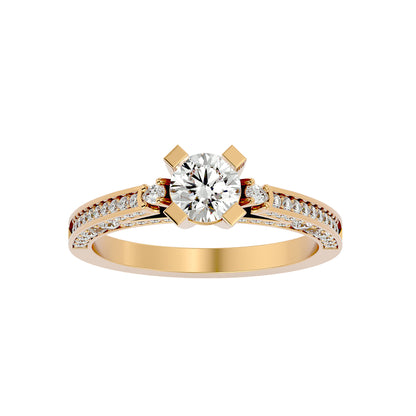 Ruvina diamond engagement ring