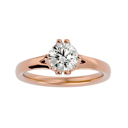Aaravi diamond engagement ring