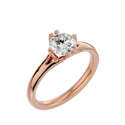 Aaravi diamond engagement ring