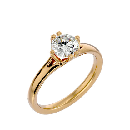 Aaravi diamond engagement ring