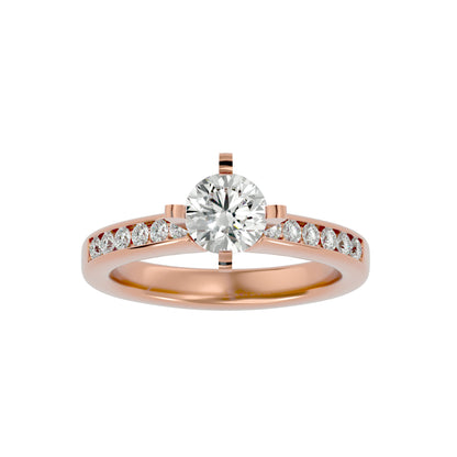 Iraja diamond engagement ring