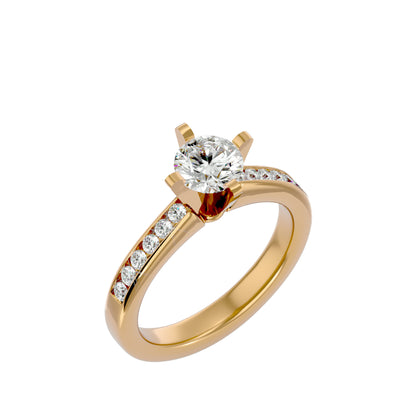 Iraja diamond engagement ring