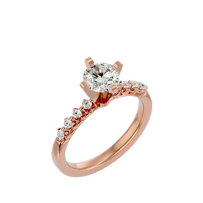 Avril diamond engagement ring