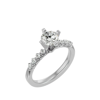 Avril diamond engagement ring