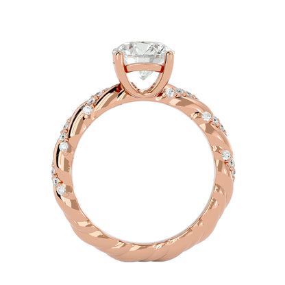 Isabeau diamond engagement ring