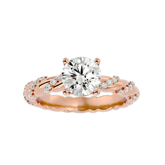 Isabeau diamond engagement ring