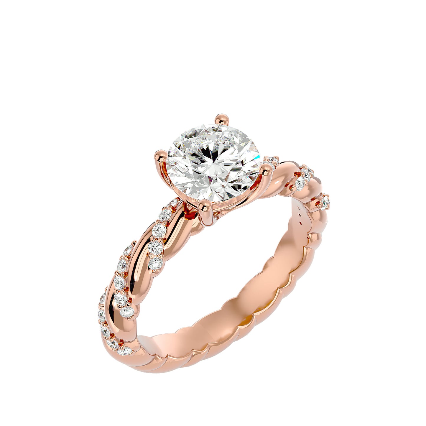 Isabeau diamond engagement ring