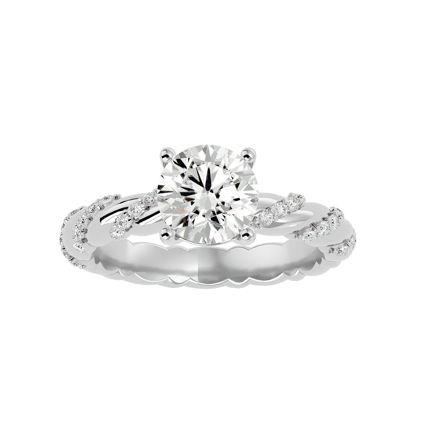 Isabeau diamond engagement ring