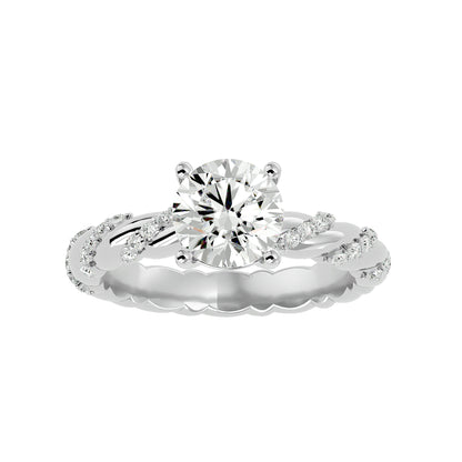 Isabeau diamond engagement ring