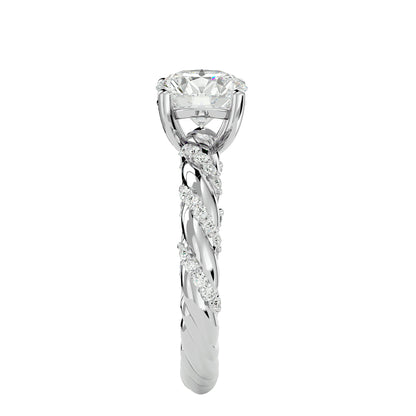 Isabeau diamond engagement ring
