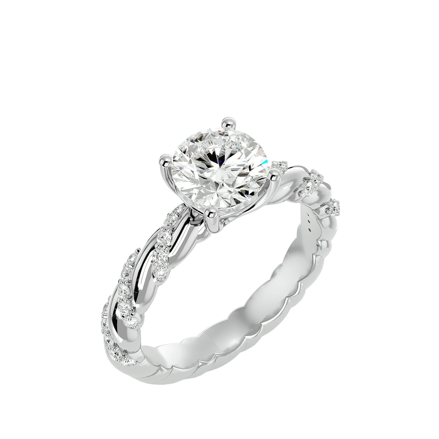Isabeau diamond engagement ring