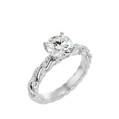 Isabeau diamond engagement ring