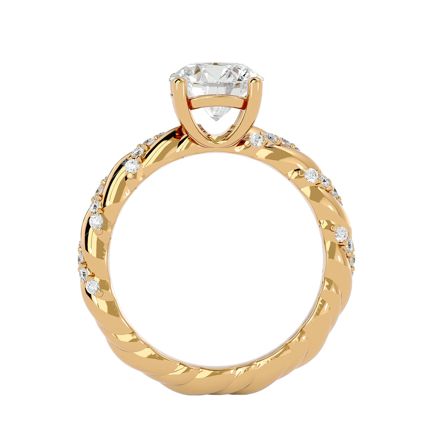 Isabeau diamond engagement ring