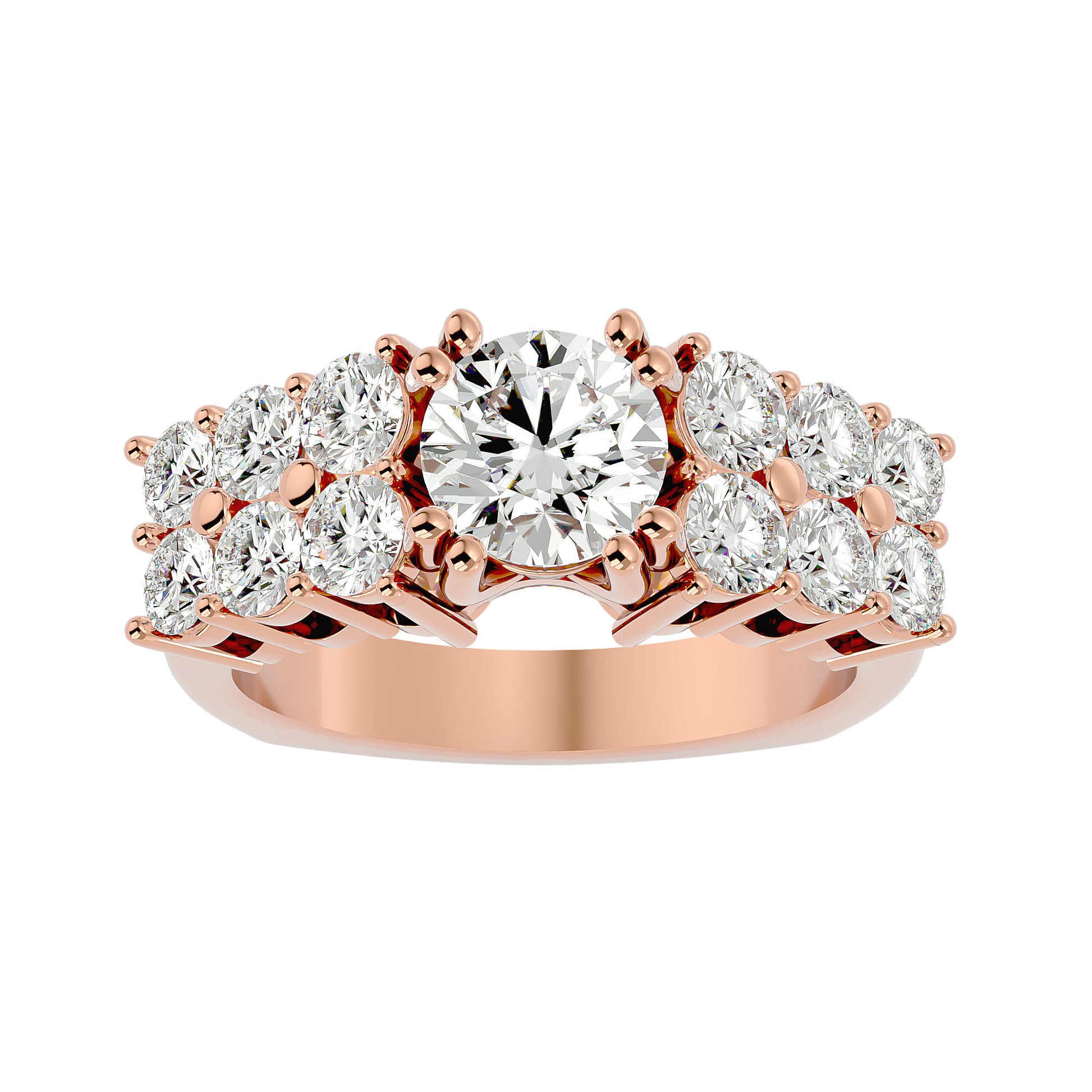 Marielle diamond engagement ring