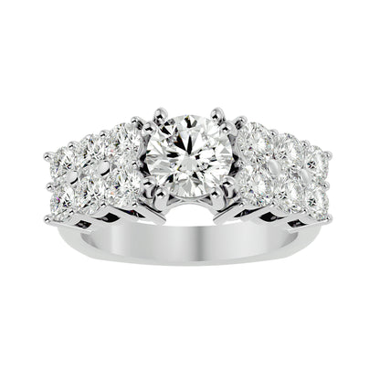 Marielle diamond engagement ring
