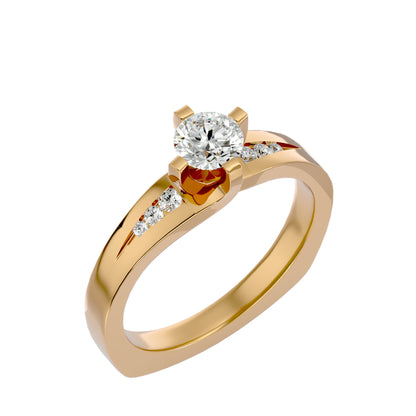 Wenona diamond engagement ring