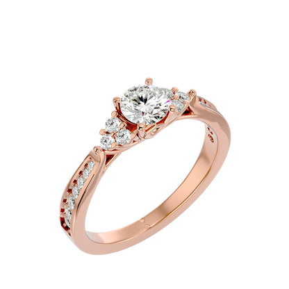 Nayeli diamond engagement ring