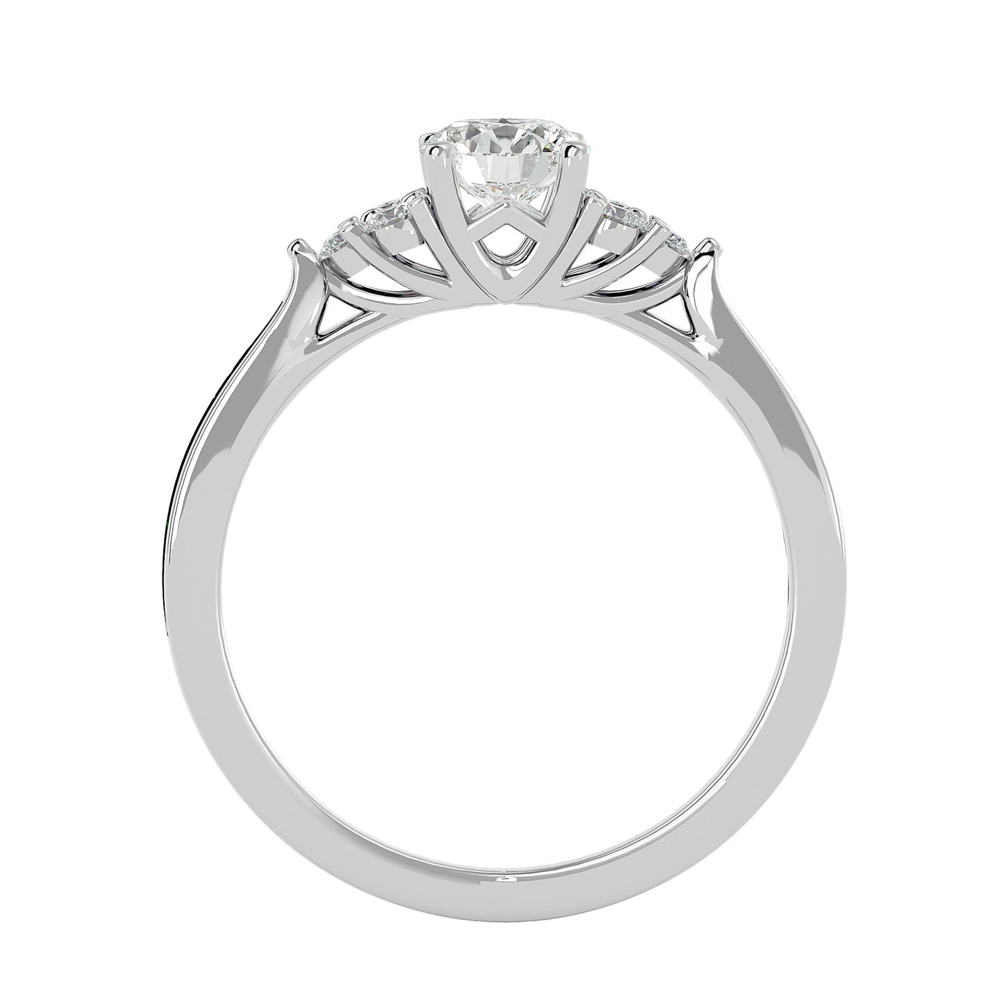 Nayeli diamond engagement ring