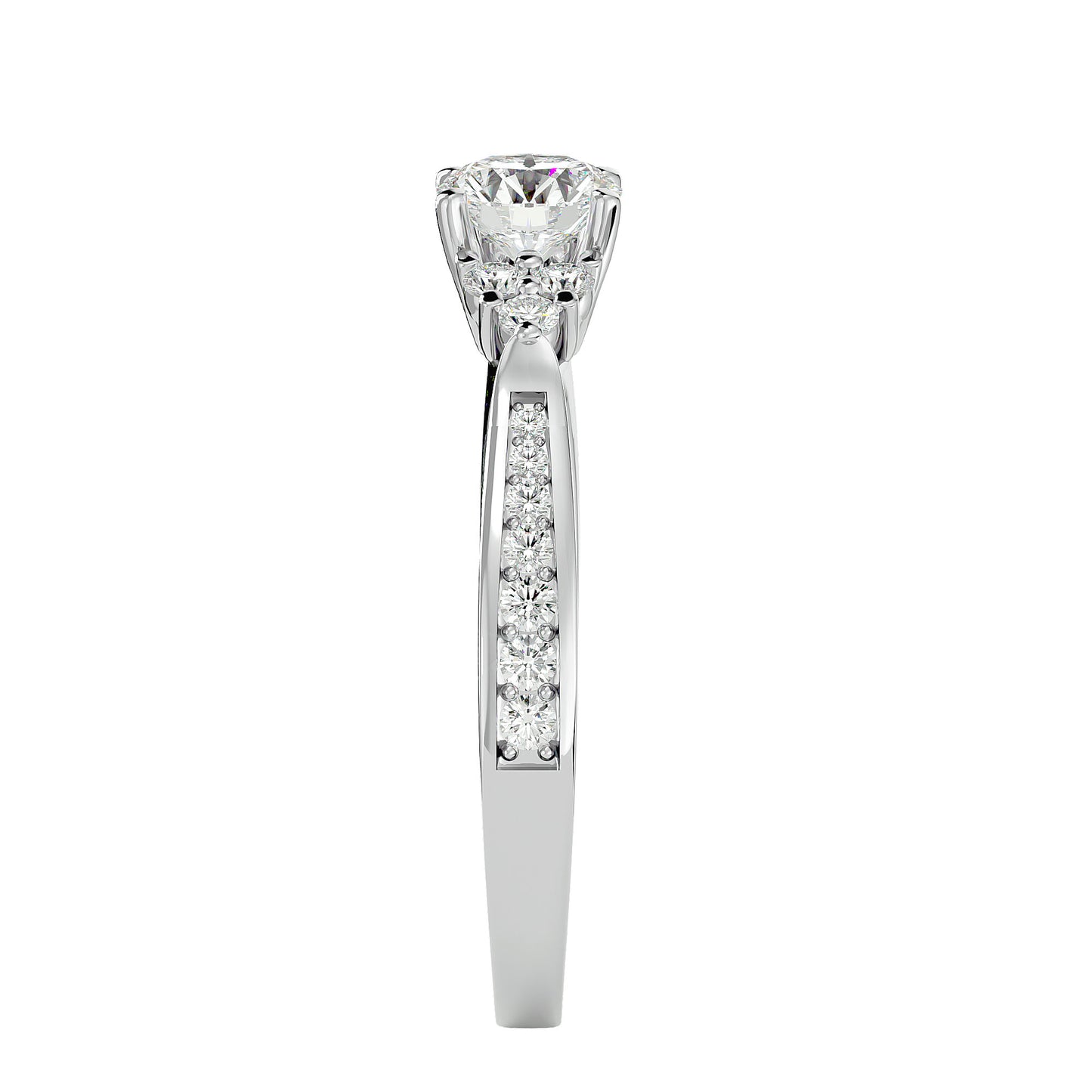 Nayeli diamond engagement ring