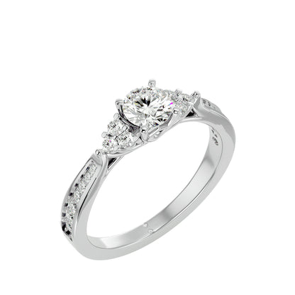 Nayeli diamond engagement ring