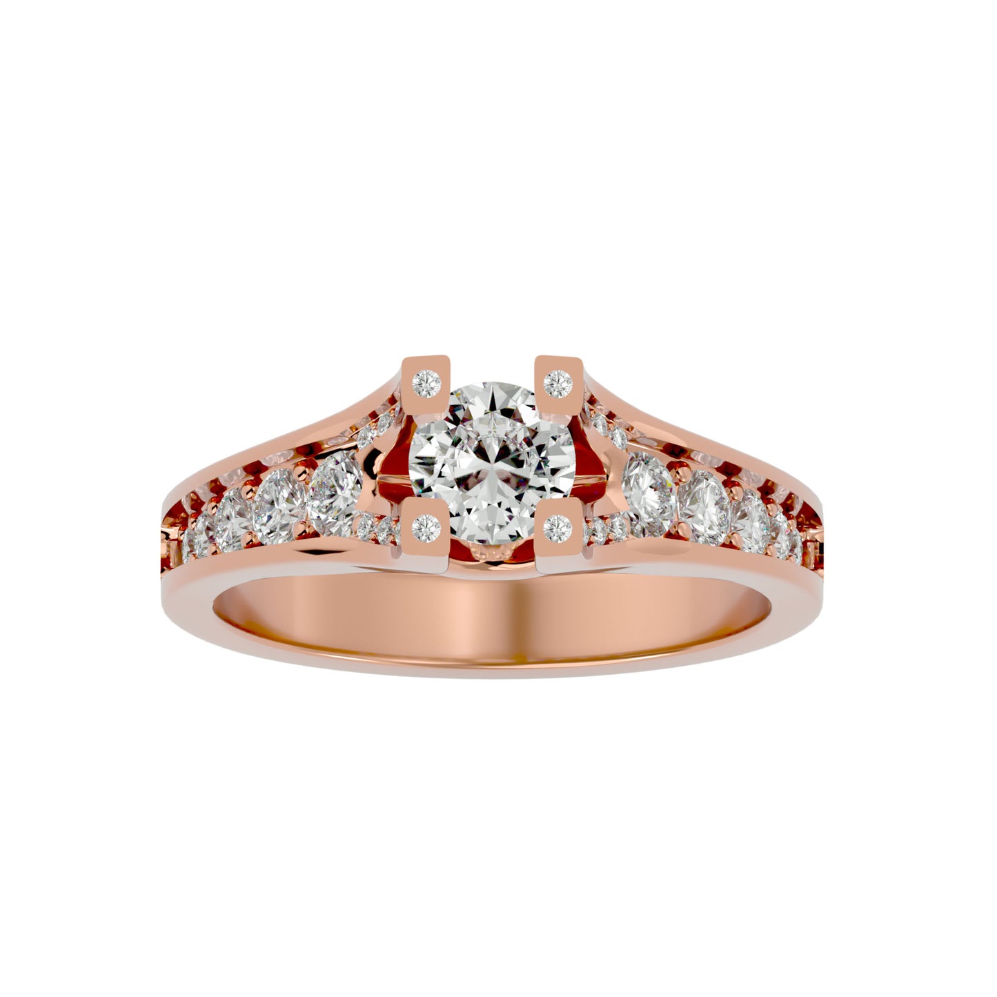 Kitchi diamond engagement ring