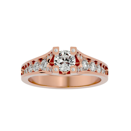 Kitchi diamond engagement ring