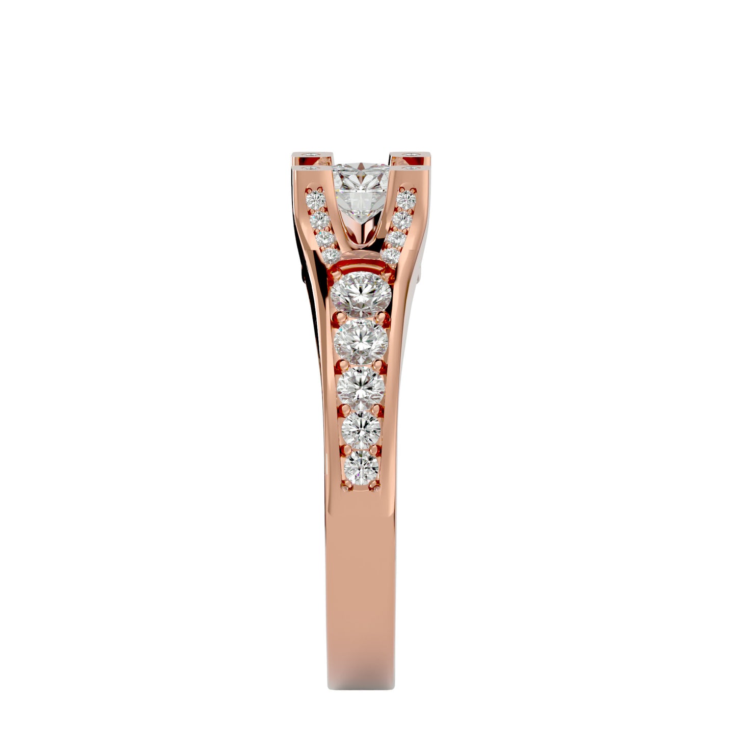 Kitchi diamond engagement ring