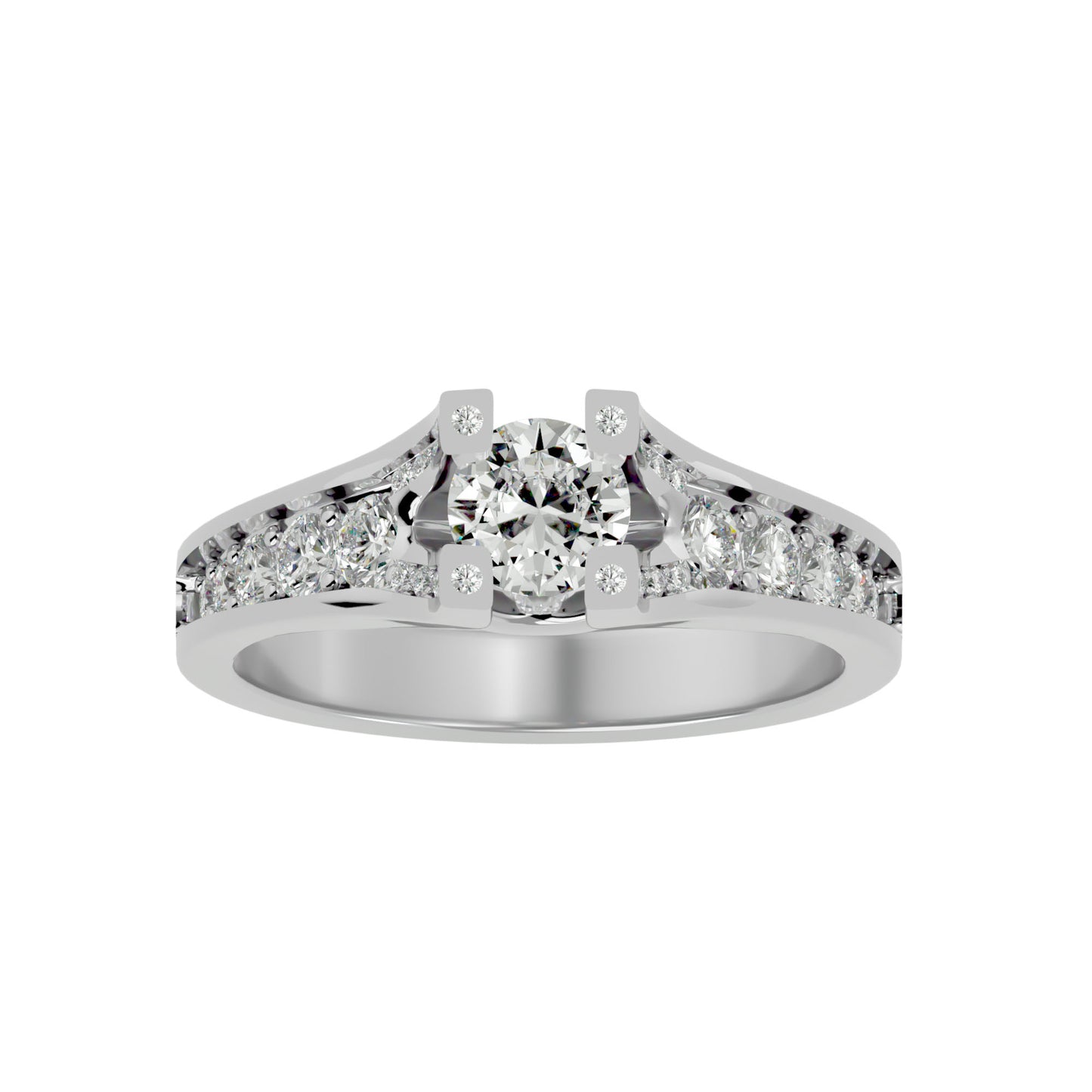 Kitchi diamond engagement ring