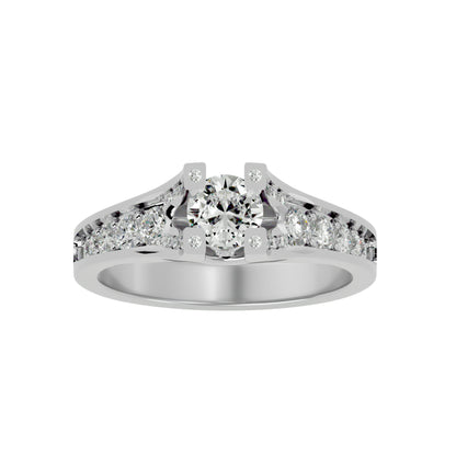 Kitchi diamond engagement ring