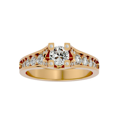 Kitchi diamond engagement ring