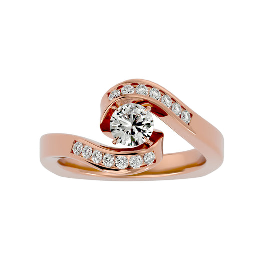 Takoda diamond engagement ring